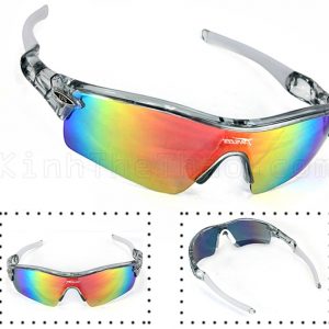 Bộ Kính Thể Thao 3 Tròng Mắt Panlees JH0028 Trắng Trong