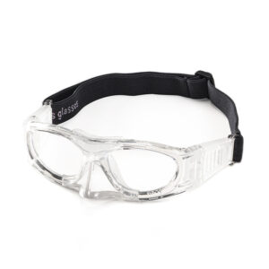 Kính Cận Bảo Hộ Thể Thao Chịu Lực Có Che Bảo Vệ Mũi 859 - Trắng