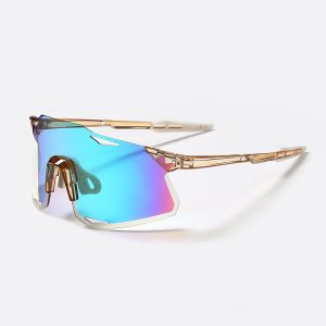 Kính Thể Thao Pickleball Chạy Bộ Đạp Xe S5 Mắt Tráng Gương - Gọng Cam